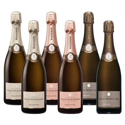 Crate of 6 The Louis Roederer Collection